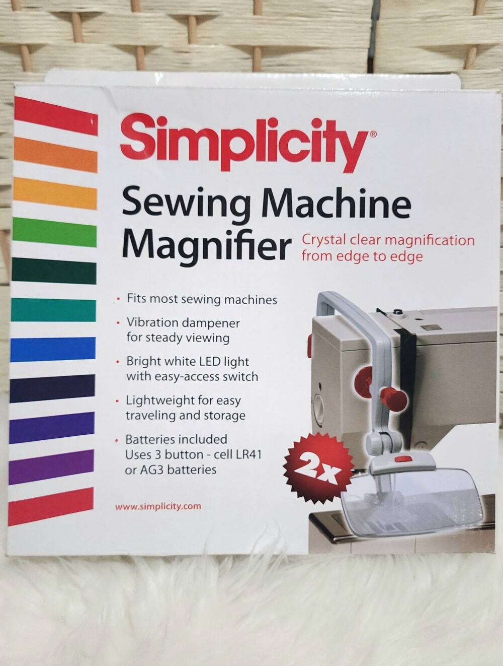 NIB Simplicity Sewing Machine Magnifier Universal